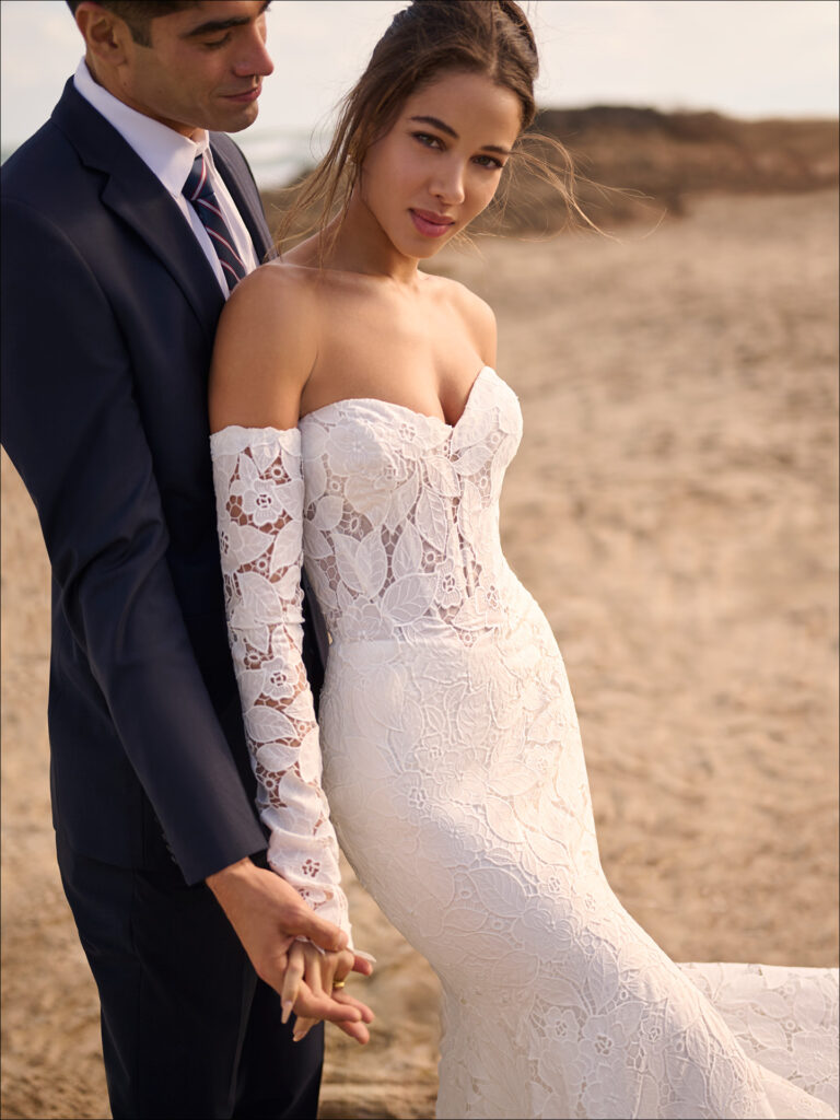 Maggie Sottero Dakota Fit and Flare Wedding Dress 25MB849A01 PROMO12 IV002