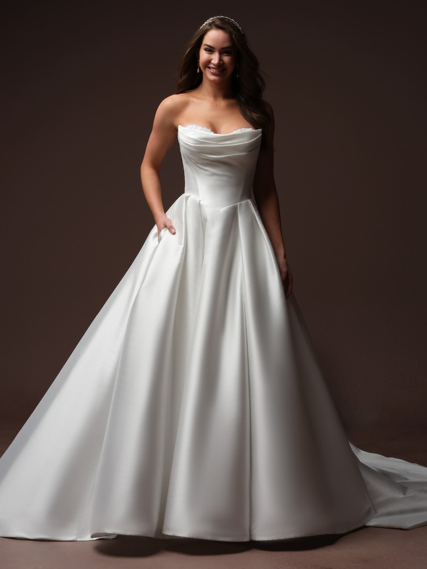 Rebecca Ingram Joanie Ballgown Wedding Dress F6RK126A01 Alt50 IV002 1