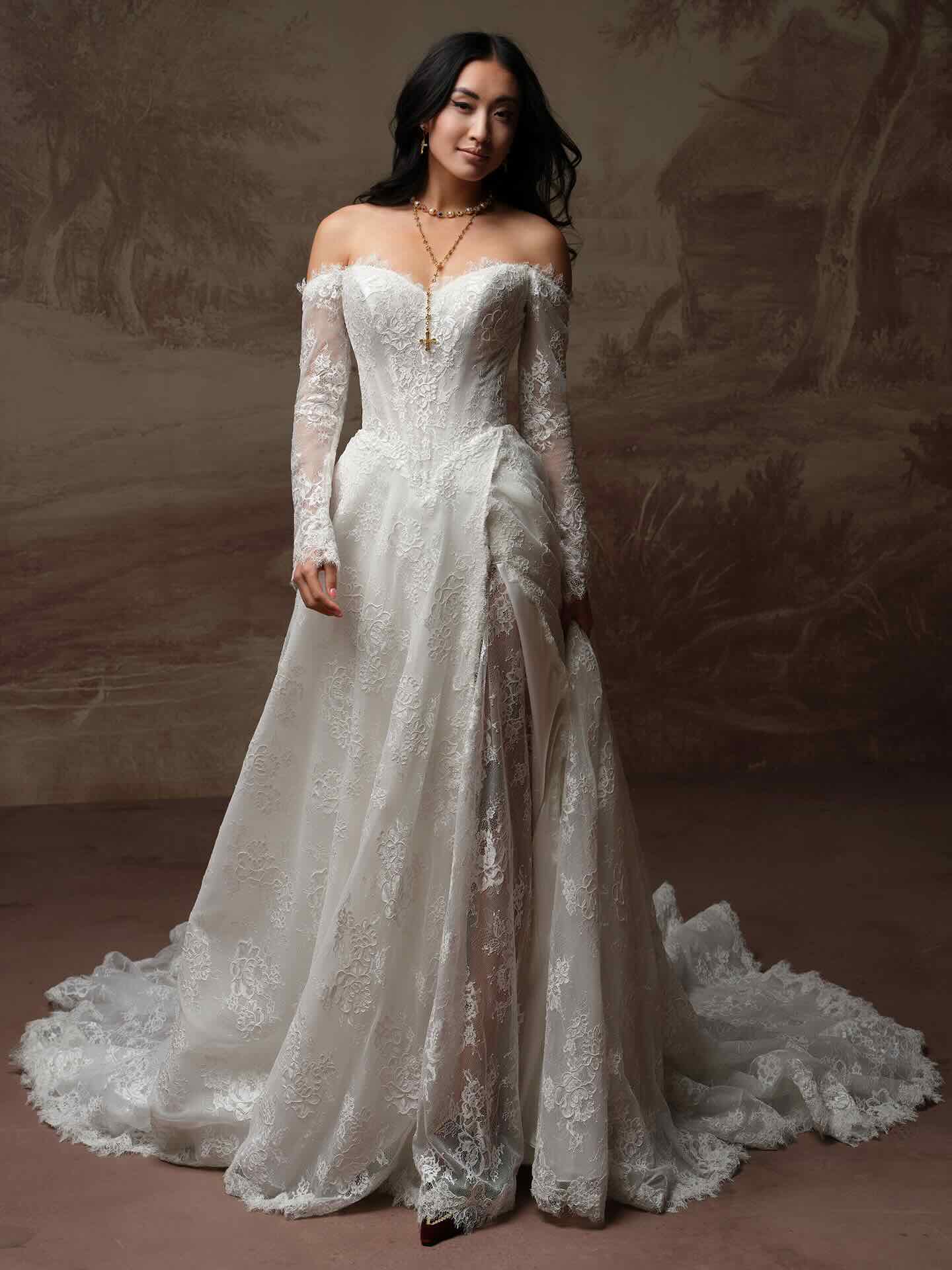 Sottero and Midgley Vespera A line Wedding Dress F6SB073A01 Alt50 IV002 1