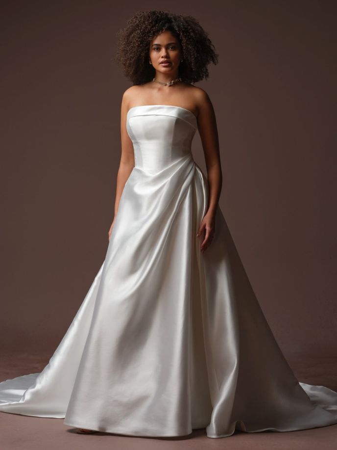 Rebecca Ingram 2 Agatha A Line Wedding dress Rebecca Ingram